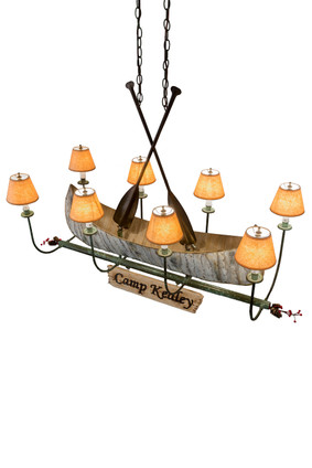 Personalized Eight Light Chandelier (26977)