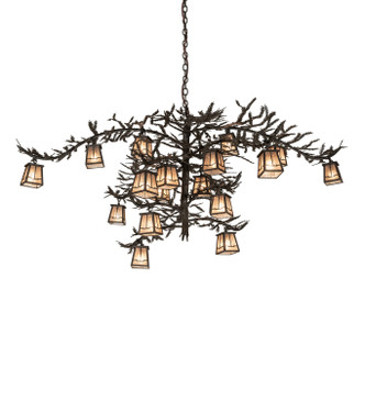 Meyda Tiffany - 277174 - 18 Light Chandelier - Pine Branch - Oil Rubbed Bronze