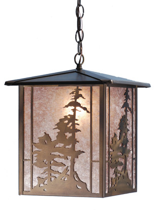 Meyda Tiffany - 38629 - One Light Pendant - Tall Pines - Antique Copper