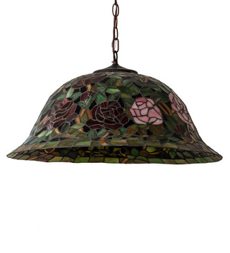 Tiffany Rosebush Three Light Pendant (46583)