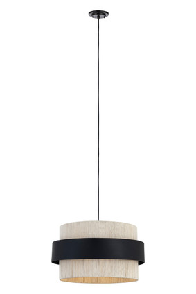 Innovations - 675-1P-BK-20NT - One Light Pendant - Downtown Urban - Matte Black