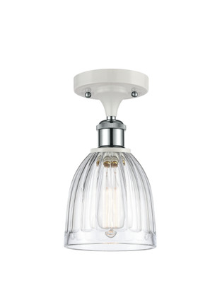 Innovations - 516-1C-WPC-G442-LED - LED Semi-Flush Mount - Ballston - White Polished Chrome