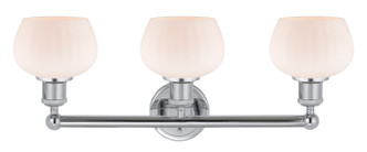 Edison Three Light Bath Vanity (616-3W-PC-G91)