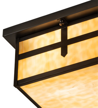 Hyde Park Two Light Flushmount (87525)