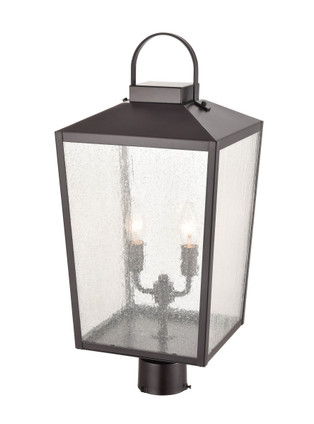 Devens Two Light Outdoor Post Lantern (2654-PBZ)