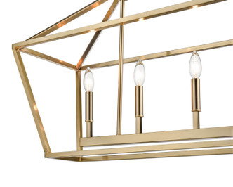 Five Light Pendant in Modern Gold (59-3245-MG)