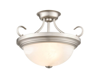 Two Light Semi-Flush Mount (4773-SN)