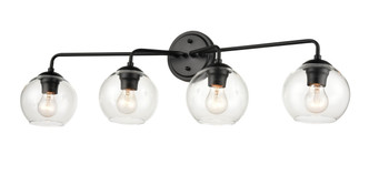 Four Light Vanity in Matte Black (59-9754-MB) Four Light Vanity in Matte Black (59-9754-MB)