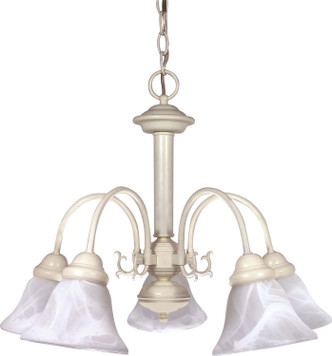 Nuvo Lighting - 60-187 - Five Light Chandelier - Ballerina - Textured White