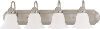 Nuvo Lighting - 60-3281 - Four Light Vanity - Ballerina - Brushed Nickel