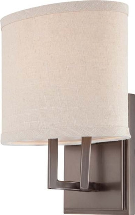 Nuvo Lighting - 60-4851 - One Light Vanity - Gemini - Hazel Bronze