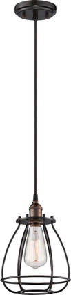 Nuvo Lighting - 60-5501 - One Light Pendant - Vintage - Rustic Bronze