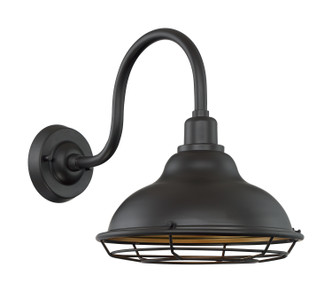 Nuvo Lighting - 60-7012 - One Light Outdoor Wall Mount - Newbridge - Dark Bronze / Gold Nuvo Lighting - 60-7012 - One Light Outdoor Wall Mount - Newbridge - Dark Bronze / Gold