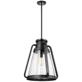 Nuvo Lighting - 60-7554 - One Light Pendant - Everett - Matte Black