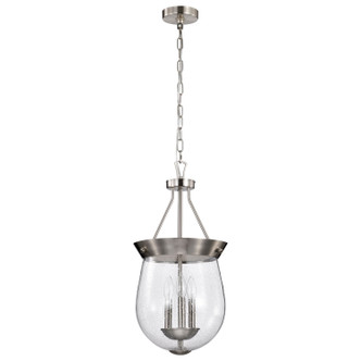 Nuvo Lighting - 60-7802 - Three Light Pendant - Boliver - Brushed Nickel