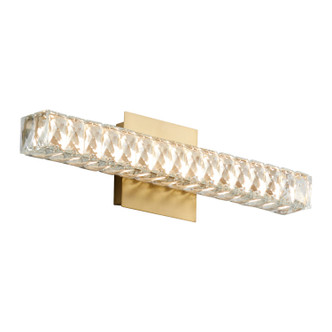 Élan LED Vanity in Aged Brass (440-3-573-40)