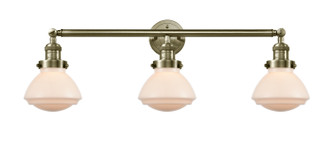 manufacturer_finish:Antique Brass|manufacturer_glass:Matte White Olean|light_output:245.00lm|color_temperature:2100K|cri:98