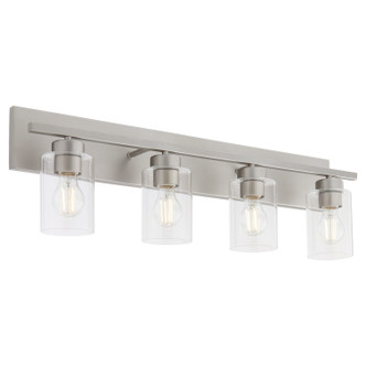 Carter Four Light Vanity in Satin Nickel (19-5012-4-65) Carter Four Light Vanity in Satin Nickel (19-5012-4-65)
