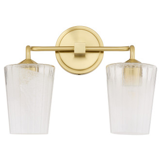 Quorum - 5238-2-80 - Two Light Vanity - Providence - Aged Brass