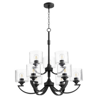 Quorum - 6202-9-69 - Nine Light Chandelier - Dakota - Textured Black Quorum - 6202-9-69 - Nine Light Chandelier - Dakota - Textured Black