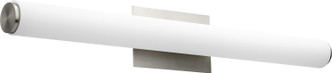 Quorum - 911-35-65 - LED Vanity - 911 LED Lighting Series - Satin Nickel W/ Matte White Acrylic
