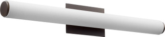 Quorum - 911-35-86 - LED Vanity - 911 LED Lighting Series - Oiled Bronze W/ Matte White Acrylic