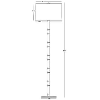 Kane One Light Floor Lamp (MB73MMBX)