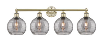 manufacturer_finish:Brushed Brass|manufacturer_glass:Light Smoke Deco Swirl|light_output:220.00lm|color_temperature:2200K|cri:99