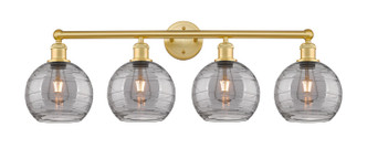 manufacturer_finish:Satin Gold|manufacturer_glass:Light Smoke Athens Deco Swirl|light_output:220.00lm|color_temperature:2200K|cri:99