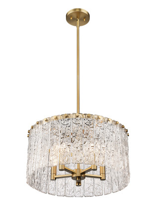Glacier Five Light Pendant (1943P18-MGLD)