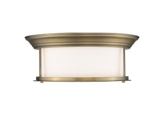 Sonna Three Light Flush Mount (2011F16-HBR)