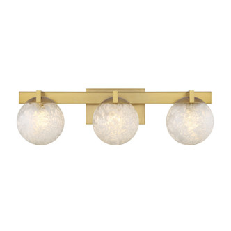 Savoy House - 8-1017-3-322 - Three Light Bathroom Vanity - Darien - Warm Brass