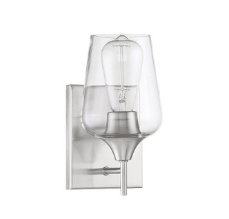 Octave One Light Wall Sconce in Satin Nickel (51-9-4030-1-SN) Octave One Light Wall Sconce in Satin Nickel (51-9-4030-1-SN)