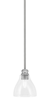 Toltec Lighting - 1151-BN-4760 - One Light Mini Pendant - Edge - Brushed Nickel