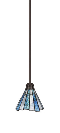 Toltec Lighting - 1151-ES-9325 - One Light Mini Pendant - Edge - Espresso