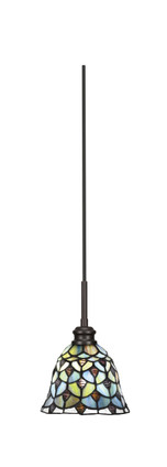 Toltec Lighting - 1152-ES-9965 - One Light Mini Pendant - Edge - Espresso