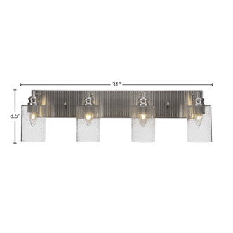 Edge Four Light Bath Bar (1164-BN-300)