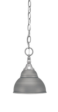 Toltec Lighting - 11-BN-427-BN - One Light Mini Pendant - Chain - Brushed Nickel