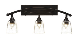 Toltec Lighting - 173-BC-461 - Three Light Bath Bar - Bow - Black Copper