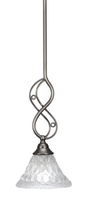 Toltec Lighting - 232-BN-451 - One Light Mini Pendant - Jazz - Brushed Nickel