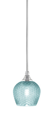 Toltec Lighting - 23-CH-4605 - One Light Mini Pendant - Stem - Chrome