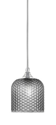 Toltec Lighting - 23-CH-4912 - One Light Mini Pendant - Stem - Chrome