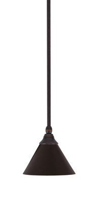 Toltec Lighting - 23-DG-421 - One Light Mini Pendant - Any - Dark Granite