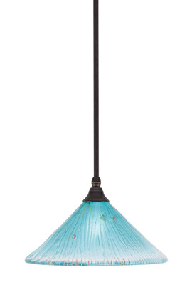 Toltec Lighting - 23-DG-448 - One Light Mini Pendant - Any - Dark Granite