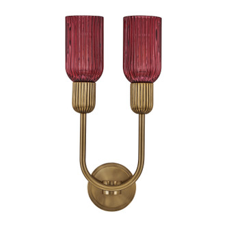 Verde Two Light Wall Sconce (519621STB/MGNT)