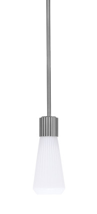Toltec Lighting - 4801-GP-881 - One Light Mini Pendant - Everleigh - Graphite