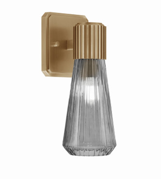 Toltec Lighting - 4821-NAB-882 - One Light Wall Sconce - Everleigh - New Age Brass