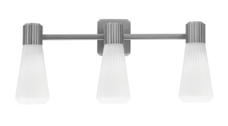 Toltec Lighting - 4823-GP-881 - Three Light Bath Bar - Everleigh - Graphite