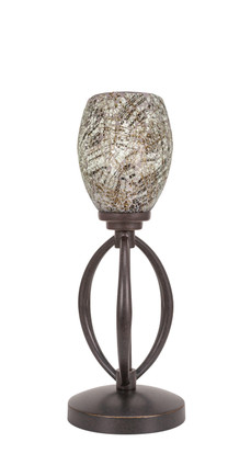 Toltec Lighting - 2410-DG-5054 - One Light Table Lamp - Marquise - Dark Granite