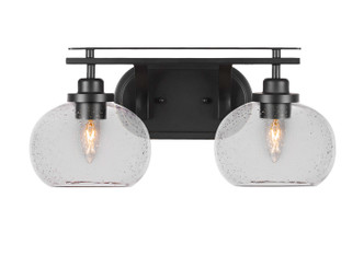 Toltec Lighting - 2612-MB-202 - Two Light Bathroom - Odyssey - Matte Black